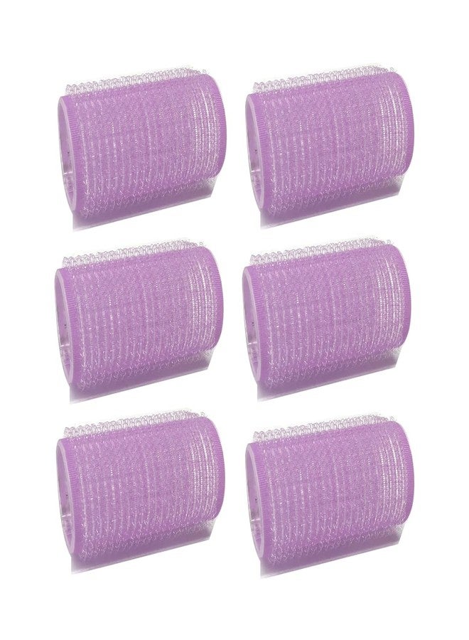 THE UM24 Small Self-Grip Hair Curlers Rollers for Salon & Home Styling, 6-Piece Set - Image 1